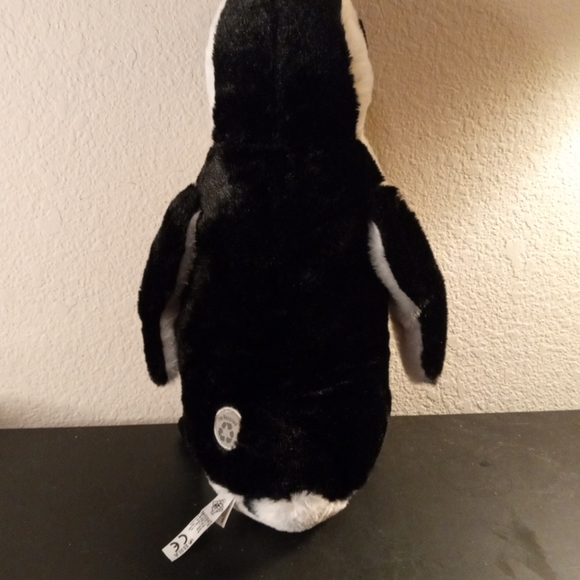 GORGEOUS Petting Zoo Recycled 14" Penguin Plush Toy - Picture 3 of 7